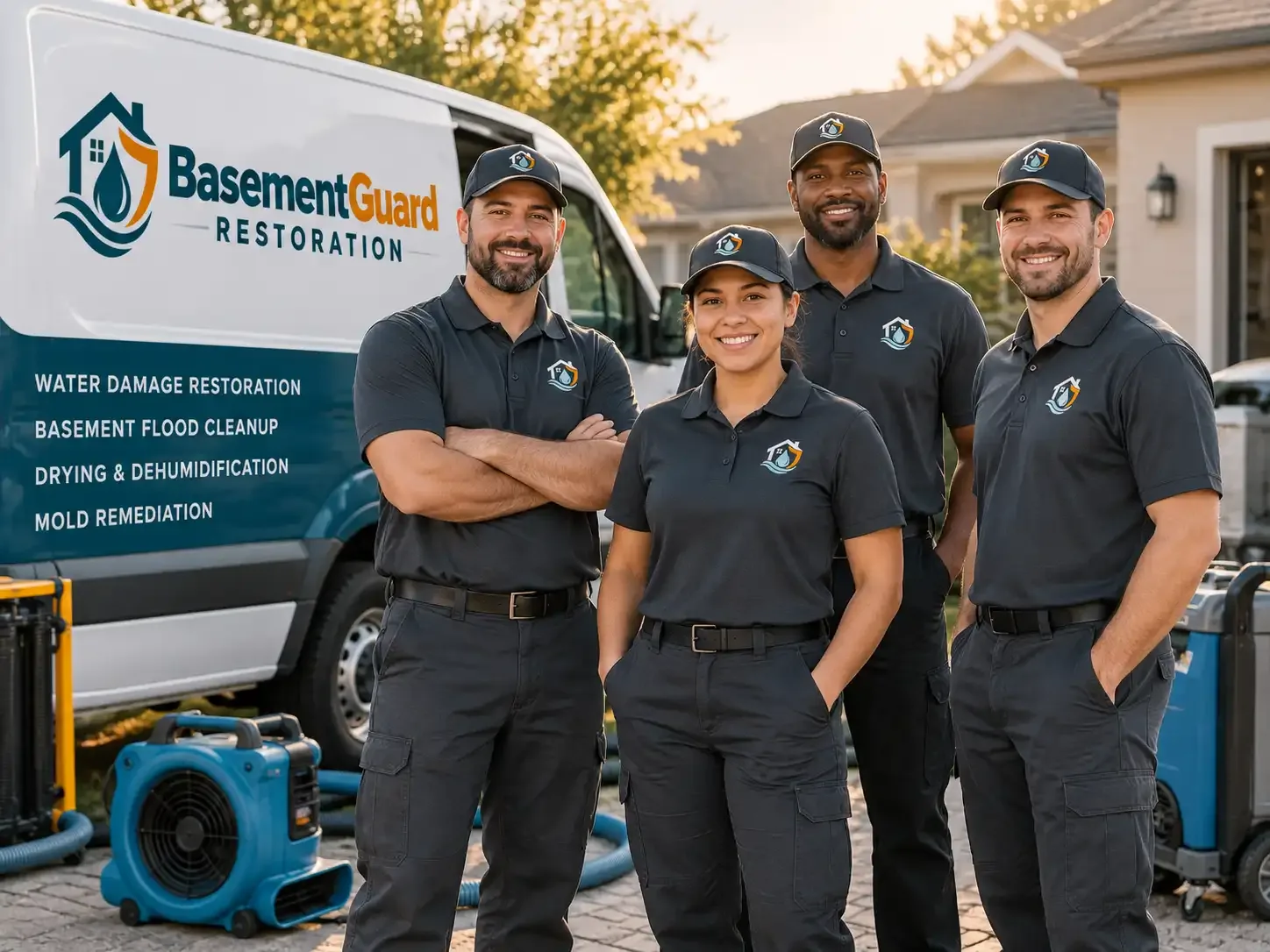Basement Water Damage Restoration company in Macksburg, IA